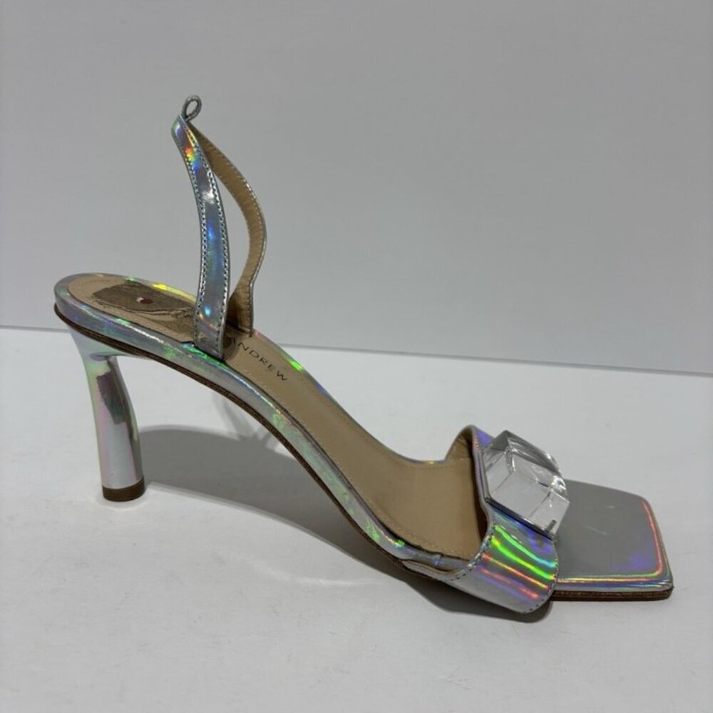 Paul Andrew Women’s Slingback Heeled Sandals, Size EUR 38, US 7.5-8 M